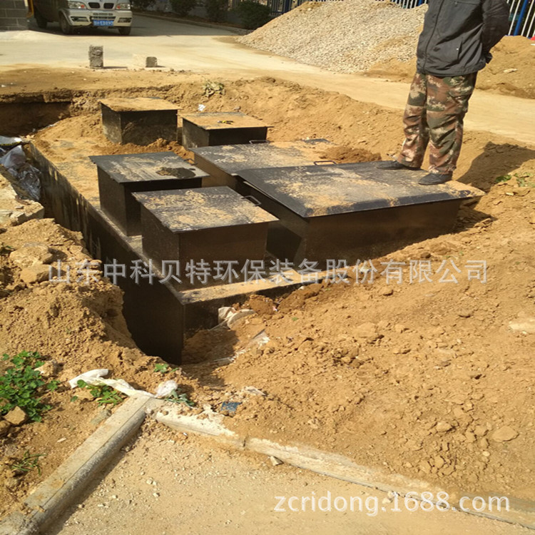 濟寧鄒城某新建居民住宅小區(qū)生活污水處理設備安裝調(diào)試指導現(xiàn)場